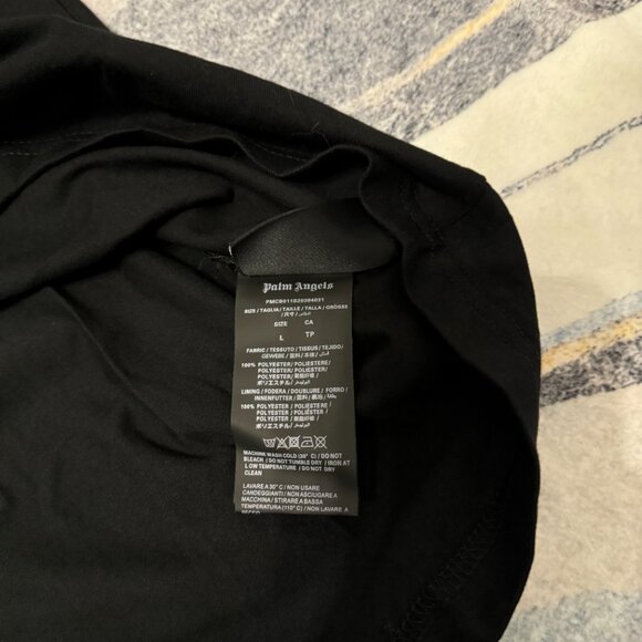 Palm Angels Palm Tree Black T-Shirt Size Large - Picture 4 of 4